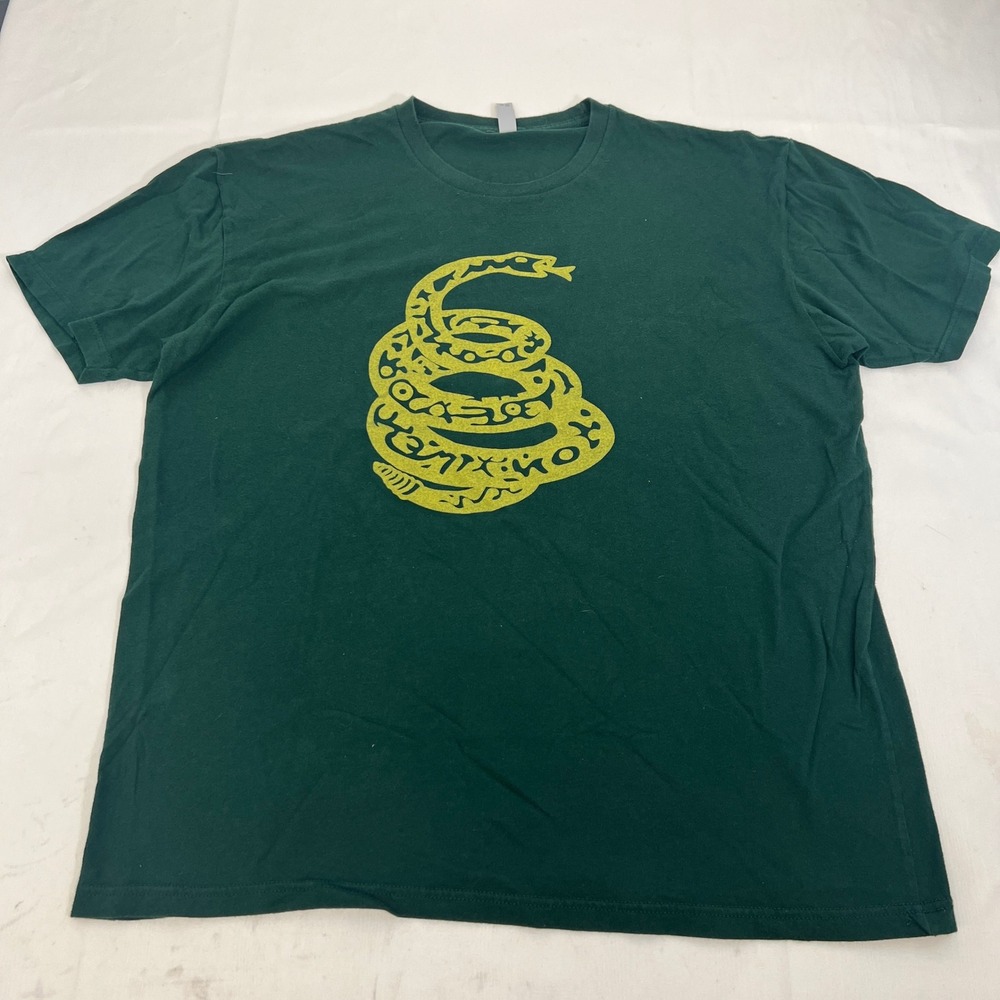 JJ Grey & Mofro Country Ghetto Band T-Shirt Mens XL Green Snake Graphic Tee